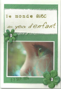 carte le monde avec des yeux d'enfant