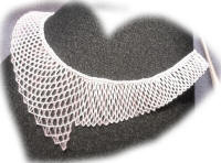 tour de cou dentelle aux fuseaux