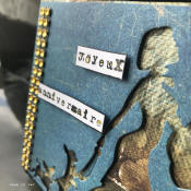 carte madame et son chien détail