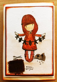 carte la fille ribambelle