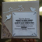 carte fait main ton chemin