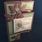 carte voeux chevalet on upon a time