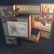 carte voeux chevalet once upon a time