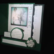 carte voeux fillette