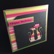 carte de voeux happy birthday with cats