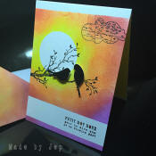 carte fait main crépuscule 
