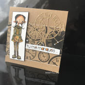 carte "tu me manques" fille