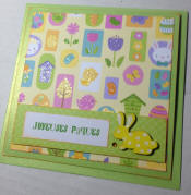 carte paques mon petit lapin
