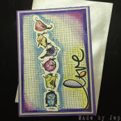 carte originale mini oiseaux
