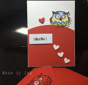 carte chouette coucou !