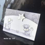 carte deux chiens